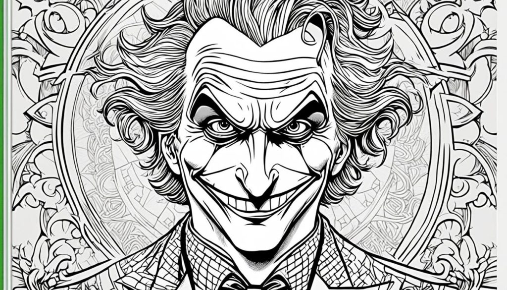 Joker coloring book