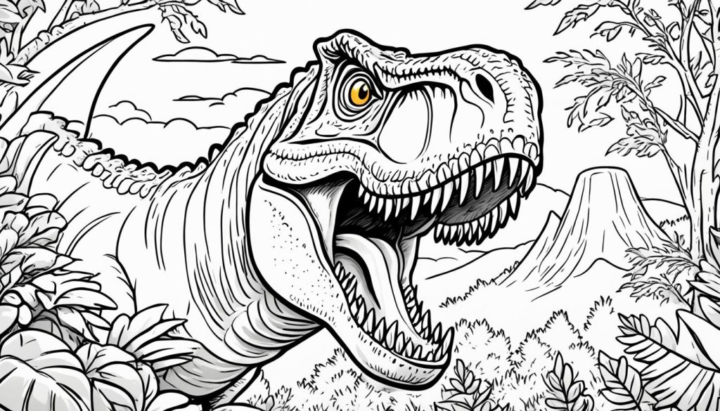 Jurassic Park coloring book