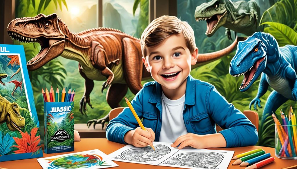 Jurassic World Coloring Pages