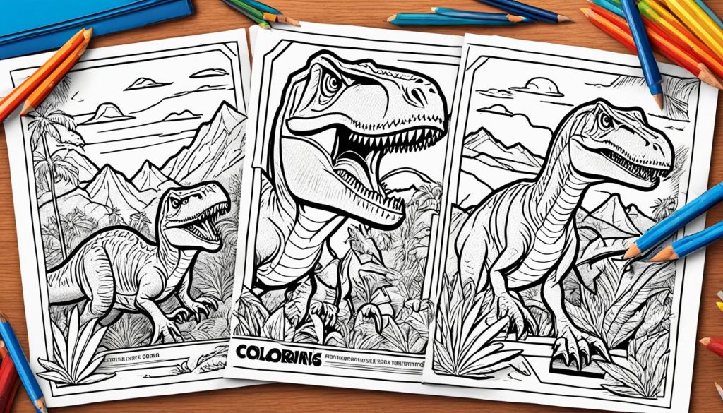 Jurassic World Coloring Pages Printable