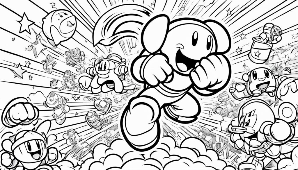 Knuckles Coloring Pages