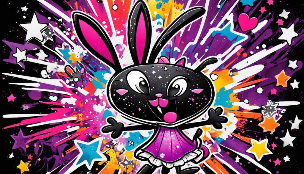 Kuromi Coloring Page
