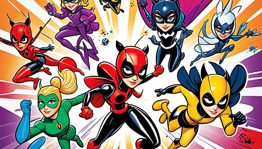 Ladybug and friends coloring pages