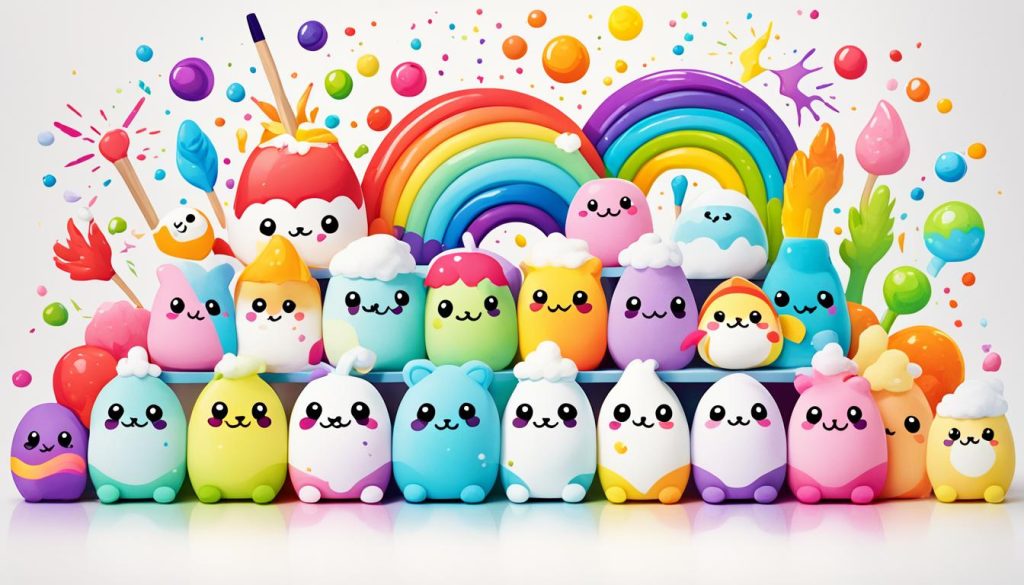 Learning colors with squishmallows