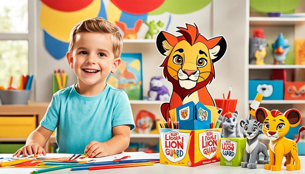 Lion Guard crafts and coloring activities