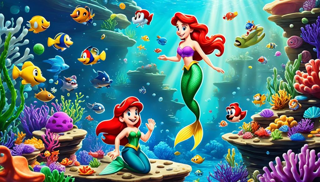 Little Mermaid and Mario Themes