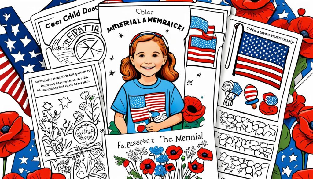 Memorial Day Coloring Books for Kids