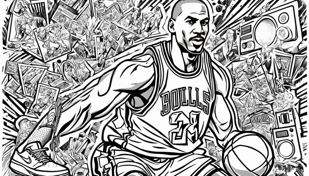 Michael Jordan Coloring Pages