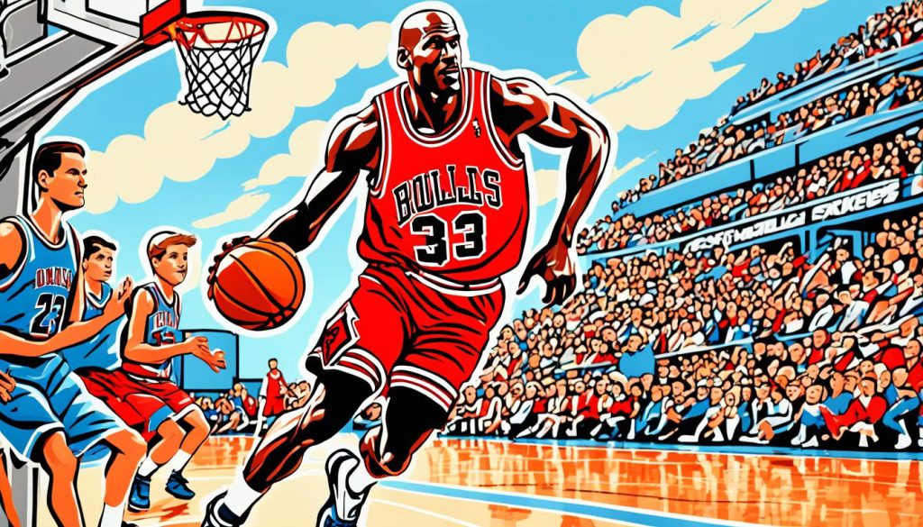 Michael Jordan Drawing for Kids