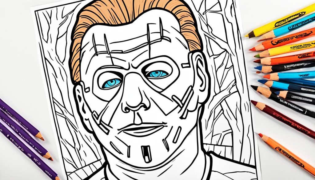 Michael Myers Coloring Picture