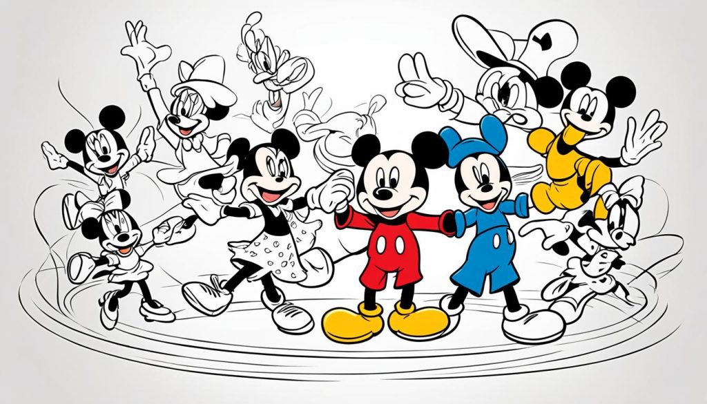 Mickey Mouse Clubhouse Dancing coloring page