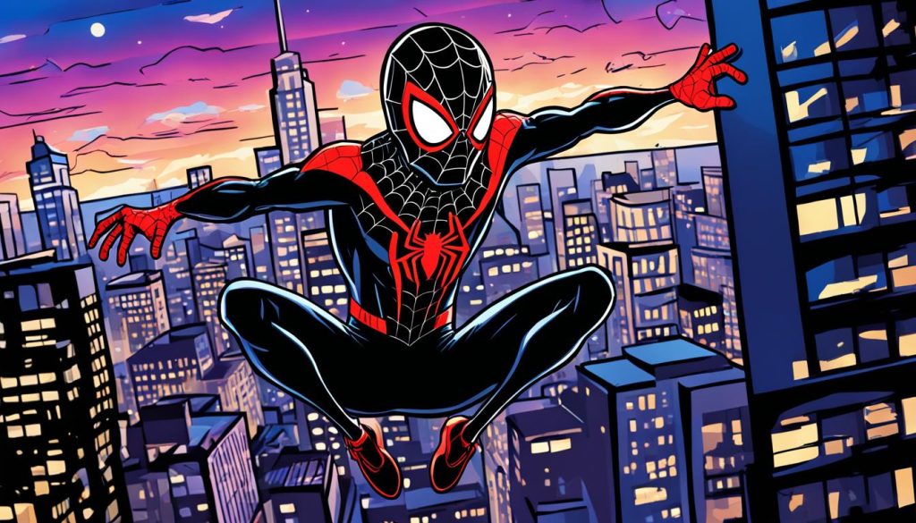 Miles Morales Color Book