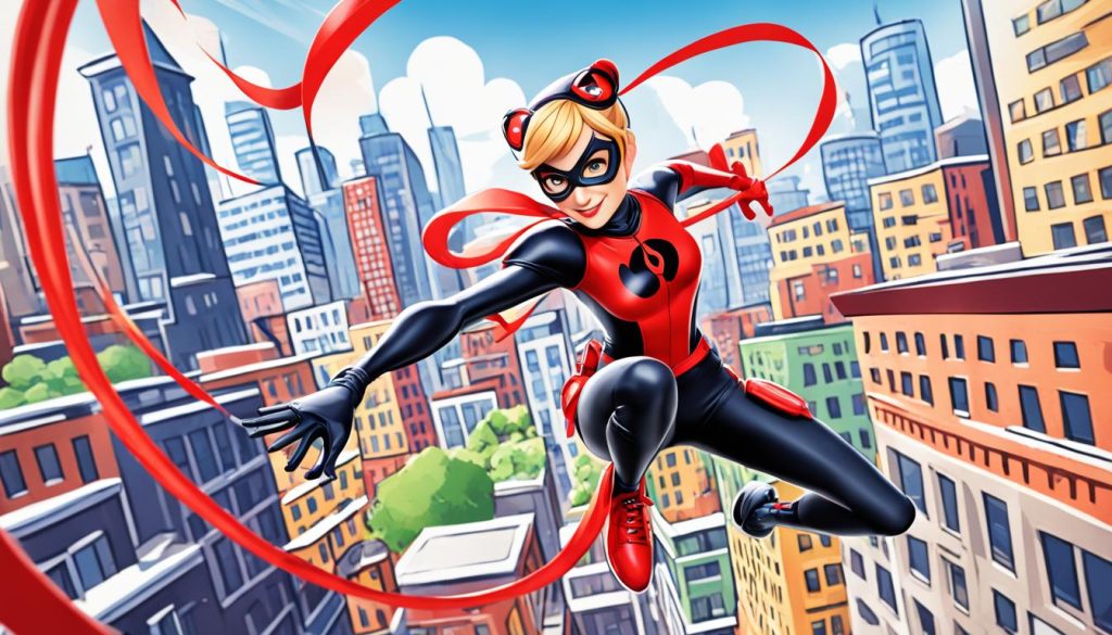 Miraculous Ladybug coloring page illustration