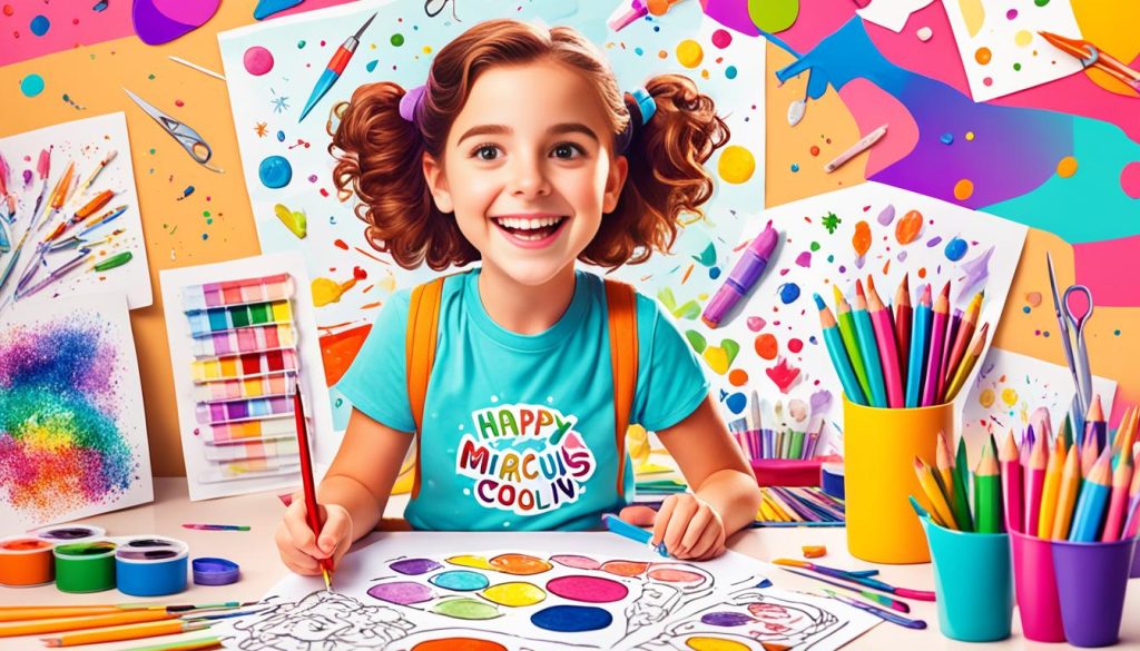 Miraculous coloring book art print