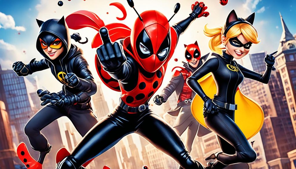 Miraculous ladybug coloring pages