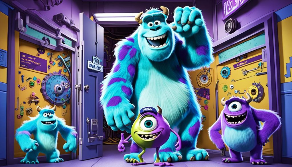 Monsters Inc coloring masterpiece