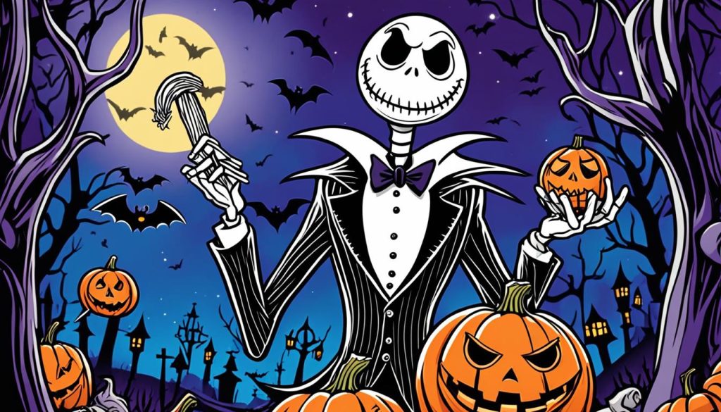 Nightmare Before Christmas coloring pages