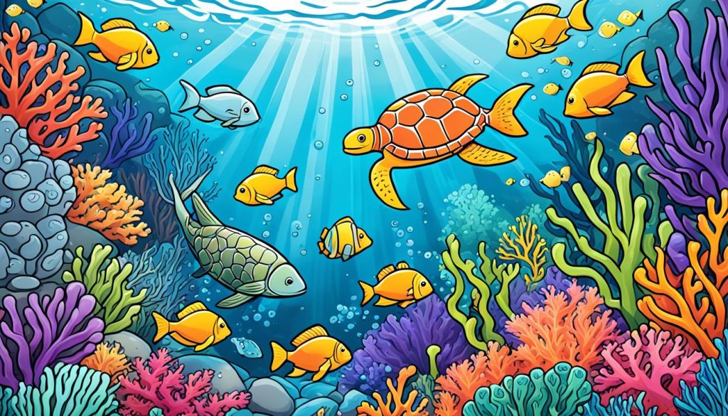 Ocean Coloring Pages