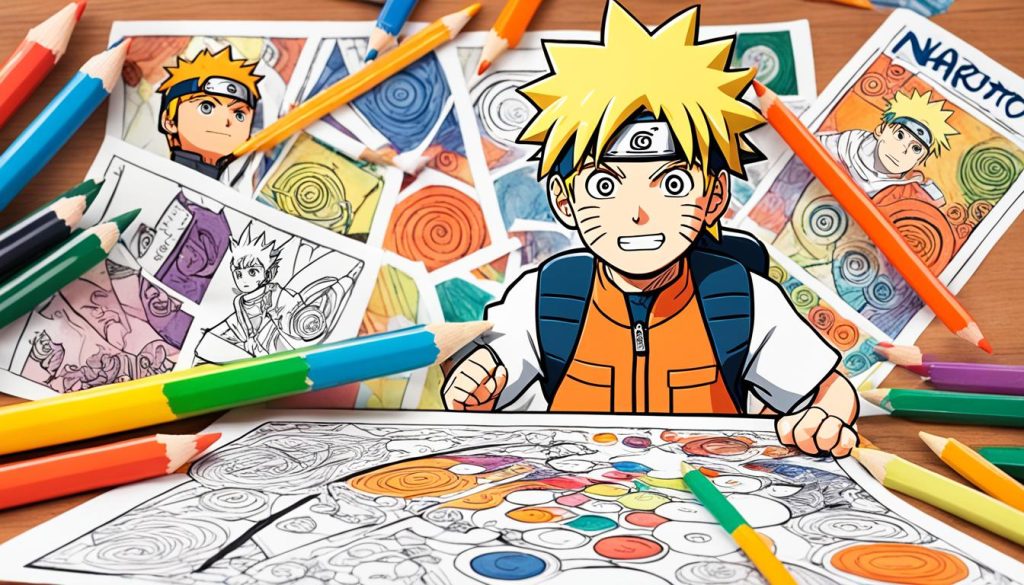 Printable Naruto coloring pages