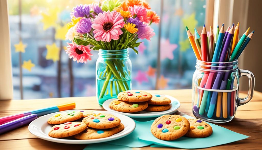 Relaxed atmosphere from cookie coloring pages