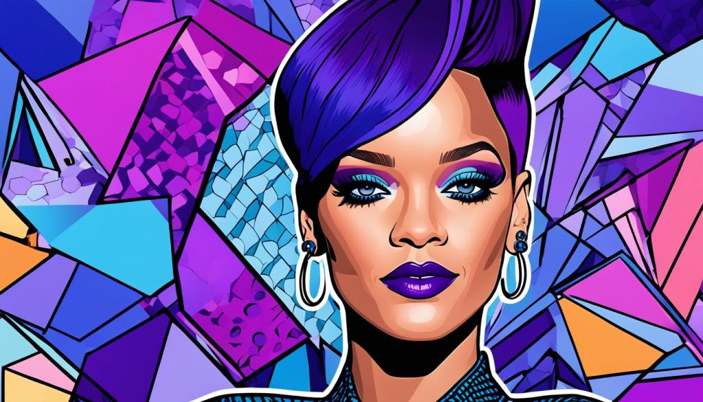 Rihanna digital coloring page formats