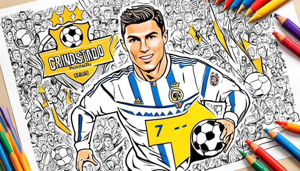 Ronaldo color pages