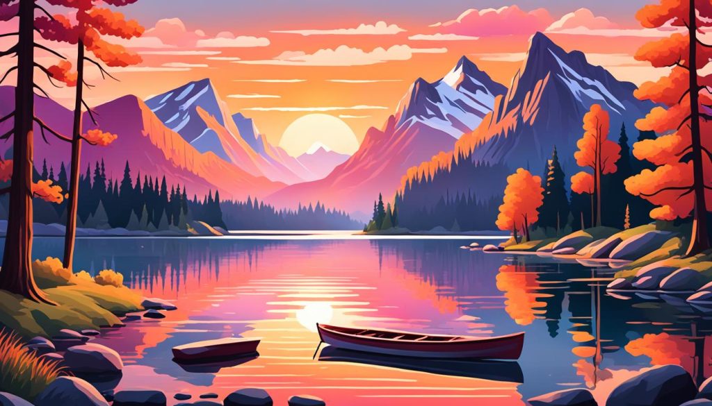 Scenery color pages from nature coloring book Scenery color pages from nature coloring book