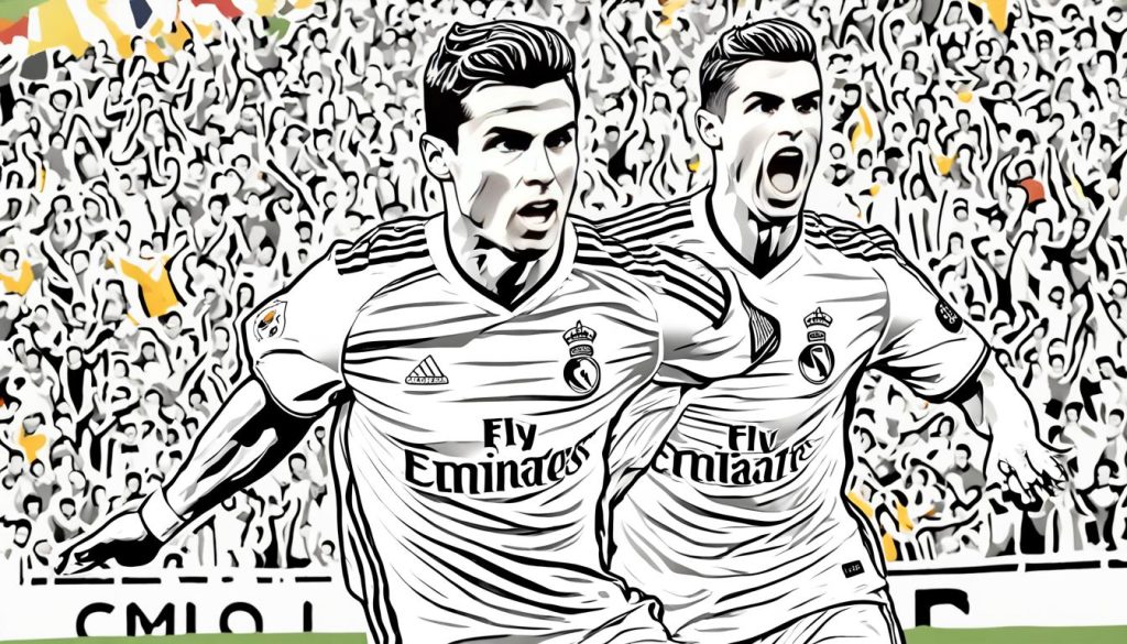 Soccer player coloring pages