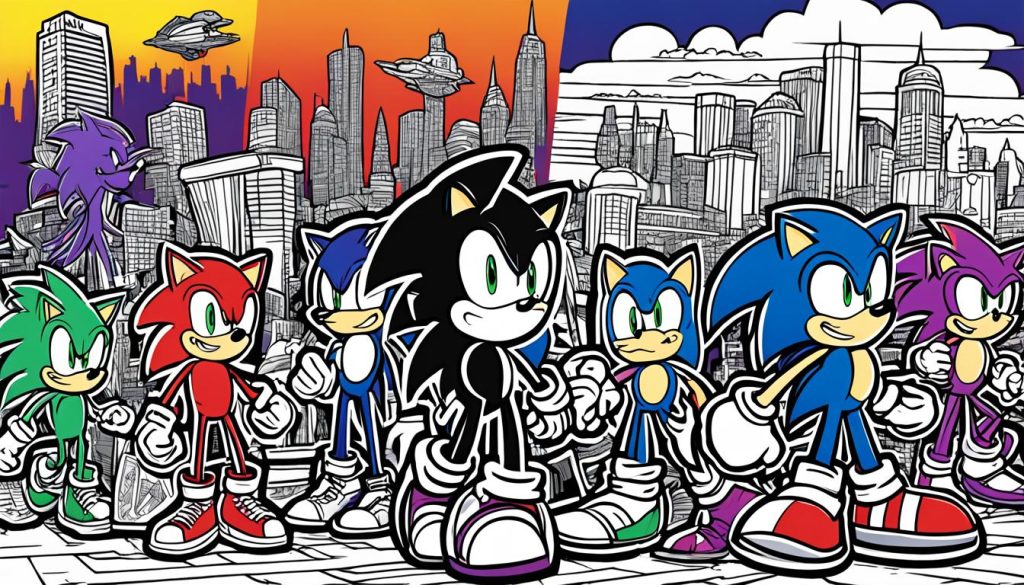 Sonic Color Book Collection Sonic Color Book Collection