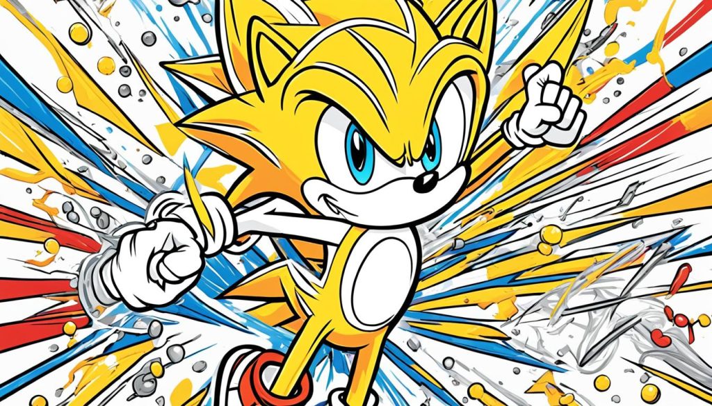 Sonic art print