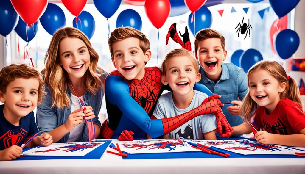 Spider-Man Themed Party Activities with Miles Morales Coloring Pages