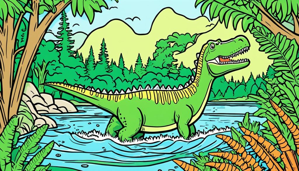 Spinosaurus Coloring Book