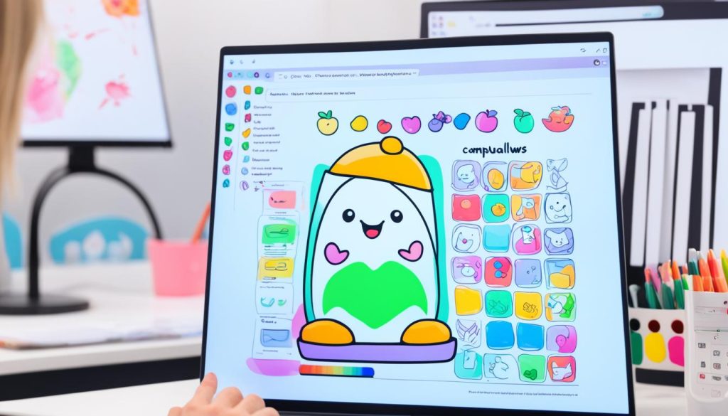 Squishmallows coloring page being printed