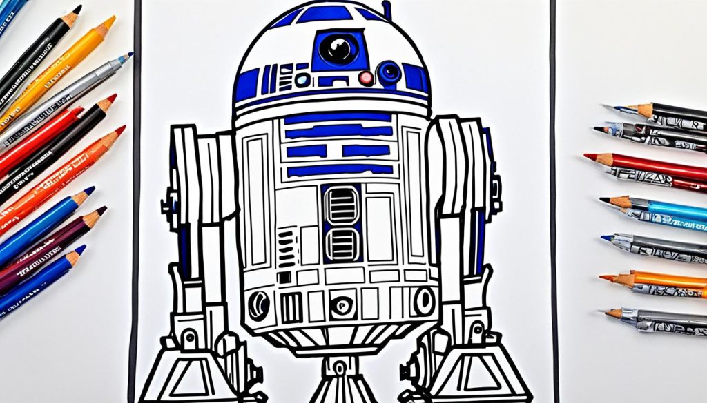 Star wars character coloring pages