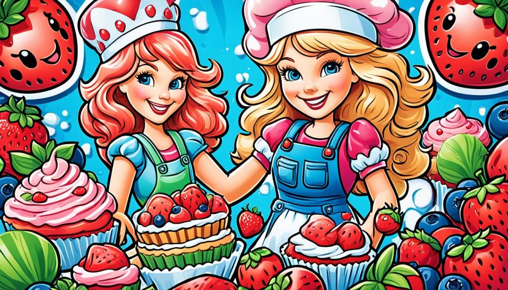 Strawberry Shortcake Printable Coloring Sheets