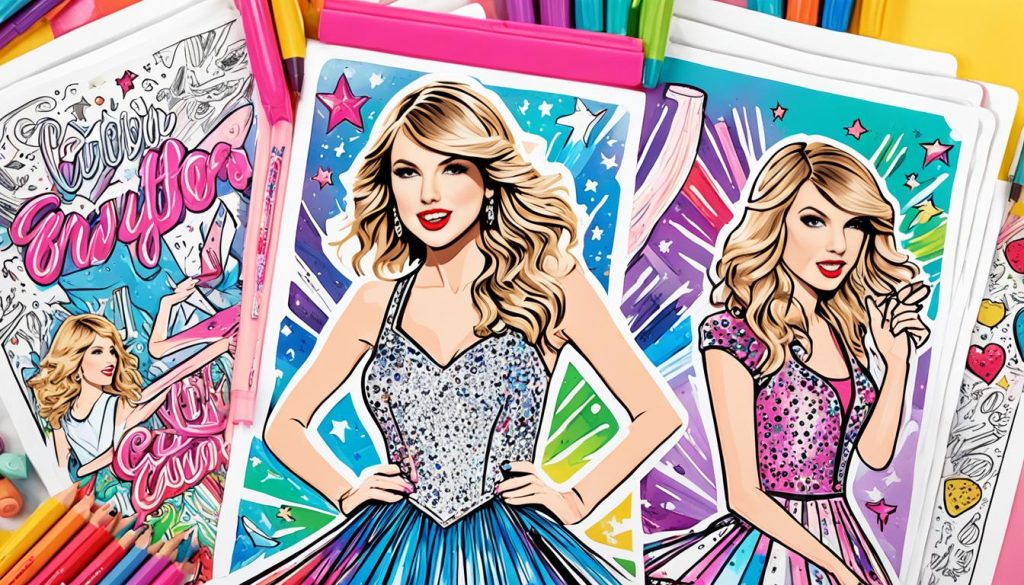Taylor Swift coloring book
