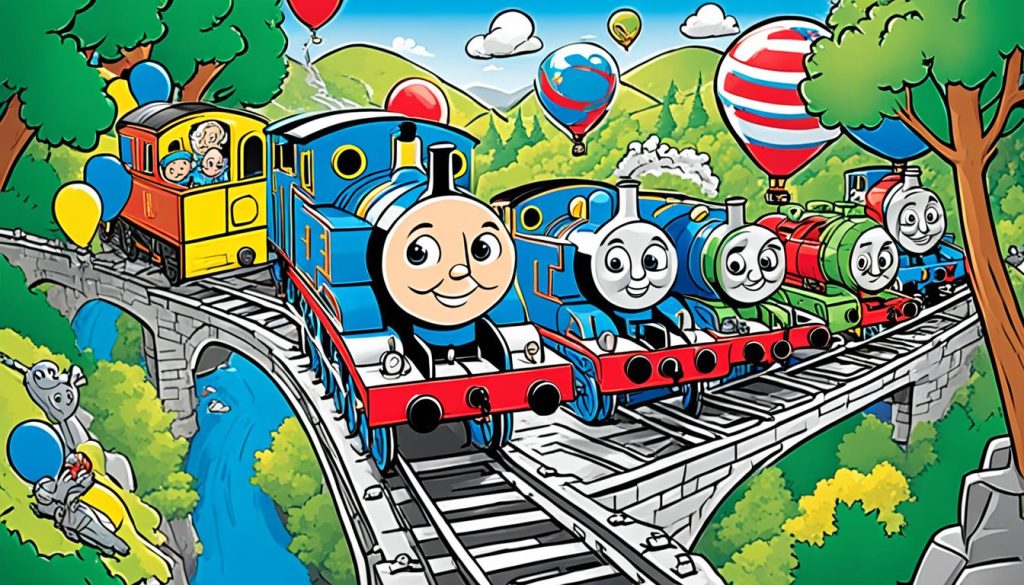 Thomas the Train Coloring Activities