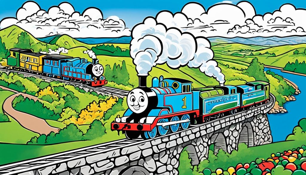 Thomas the Train Coloring Sheets