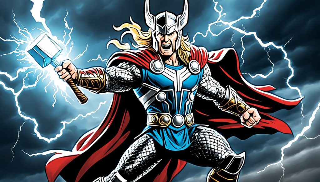 Thor Printable Coloring Pages