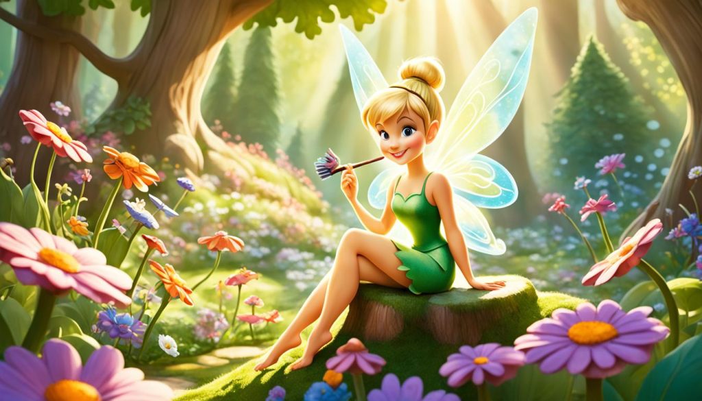 Tinkerbell Coloring Pages for Adults