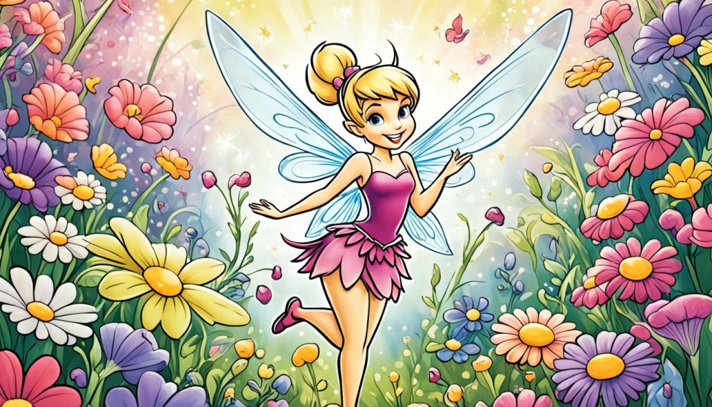 Tinkerbell Printable Coloring Sheets
