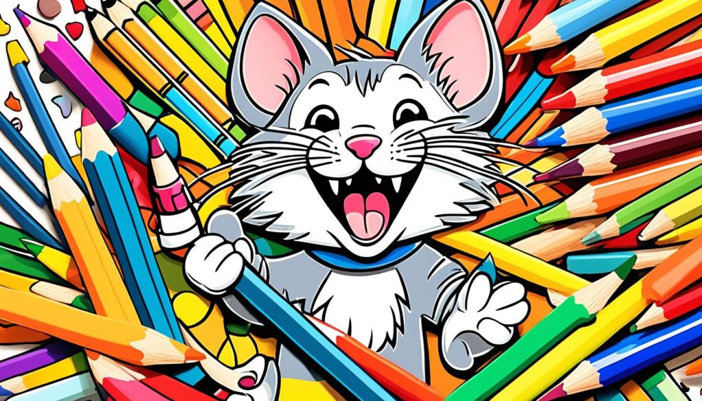 Tom and Jerry Coloring Book