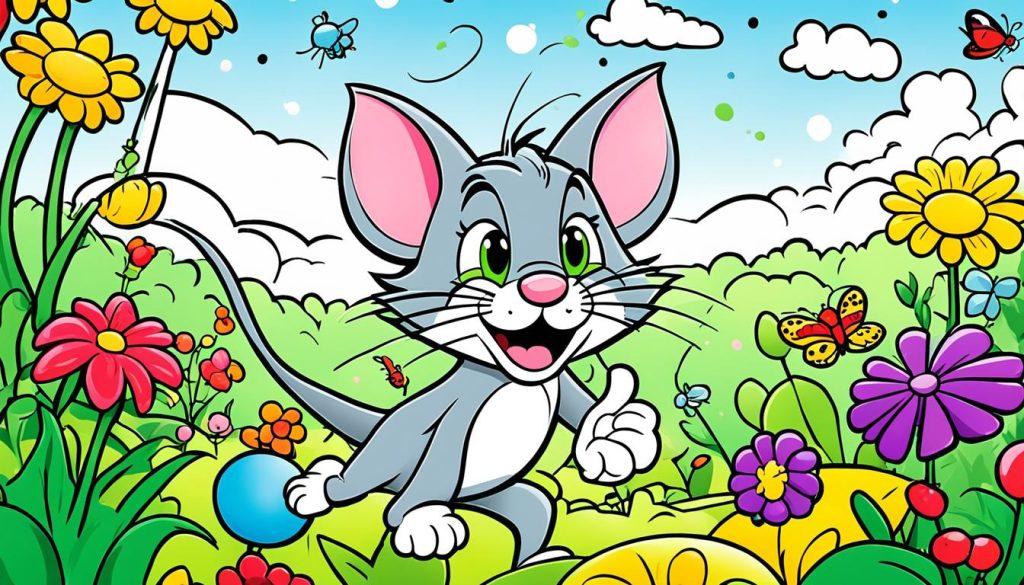 Tom and Jerry coloring sheets