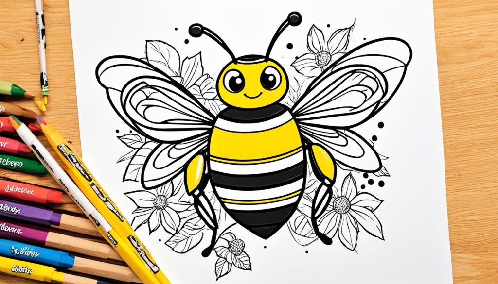 bumblebee coloring pages