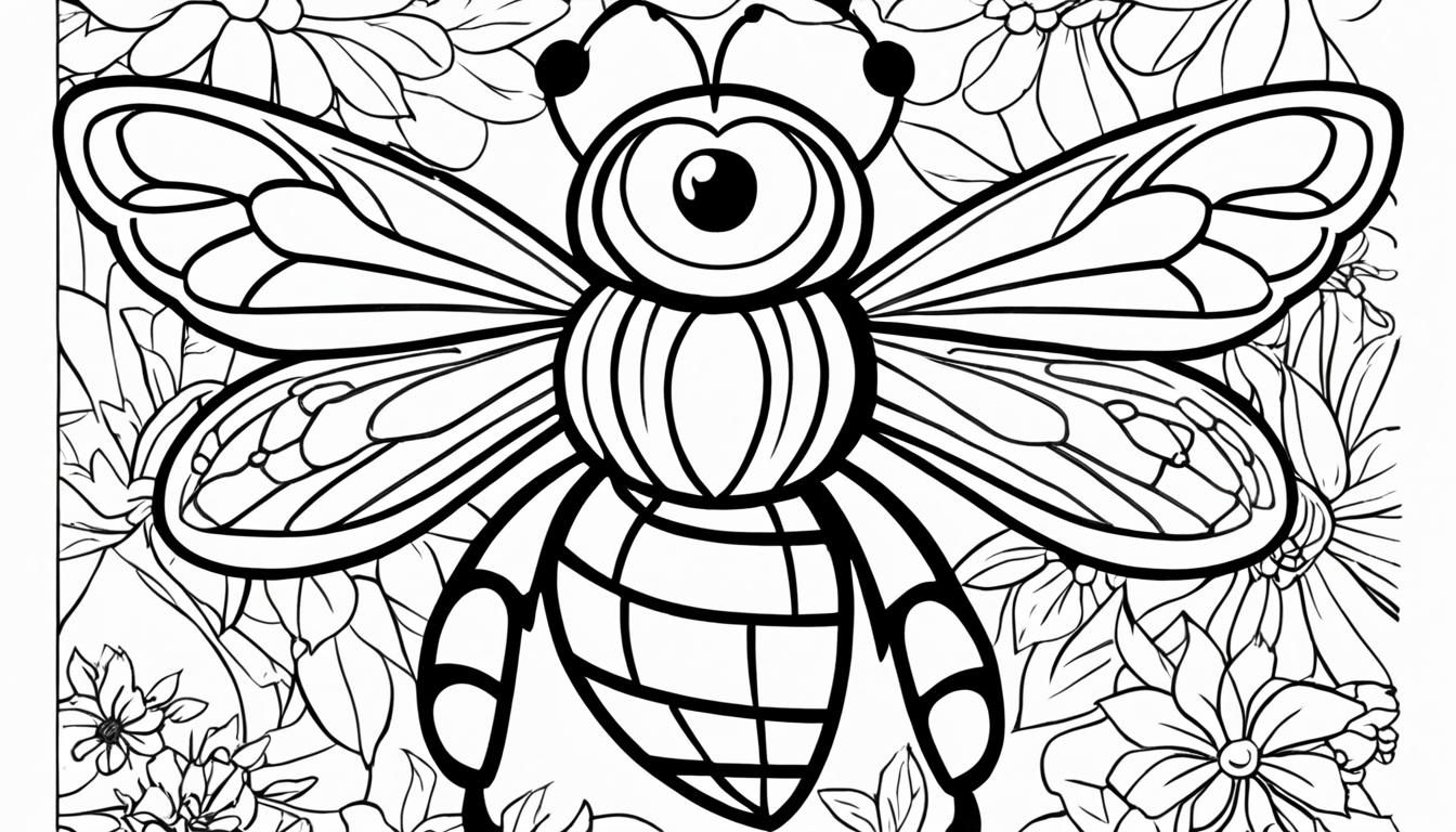 bumblebee coloring pages