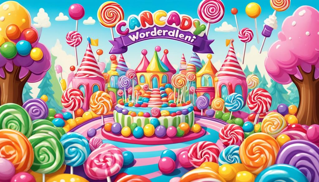 candy color book art print