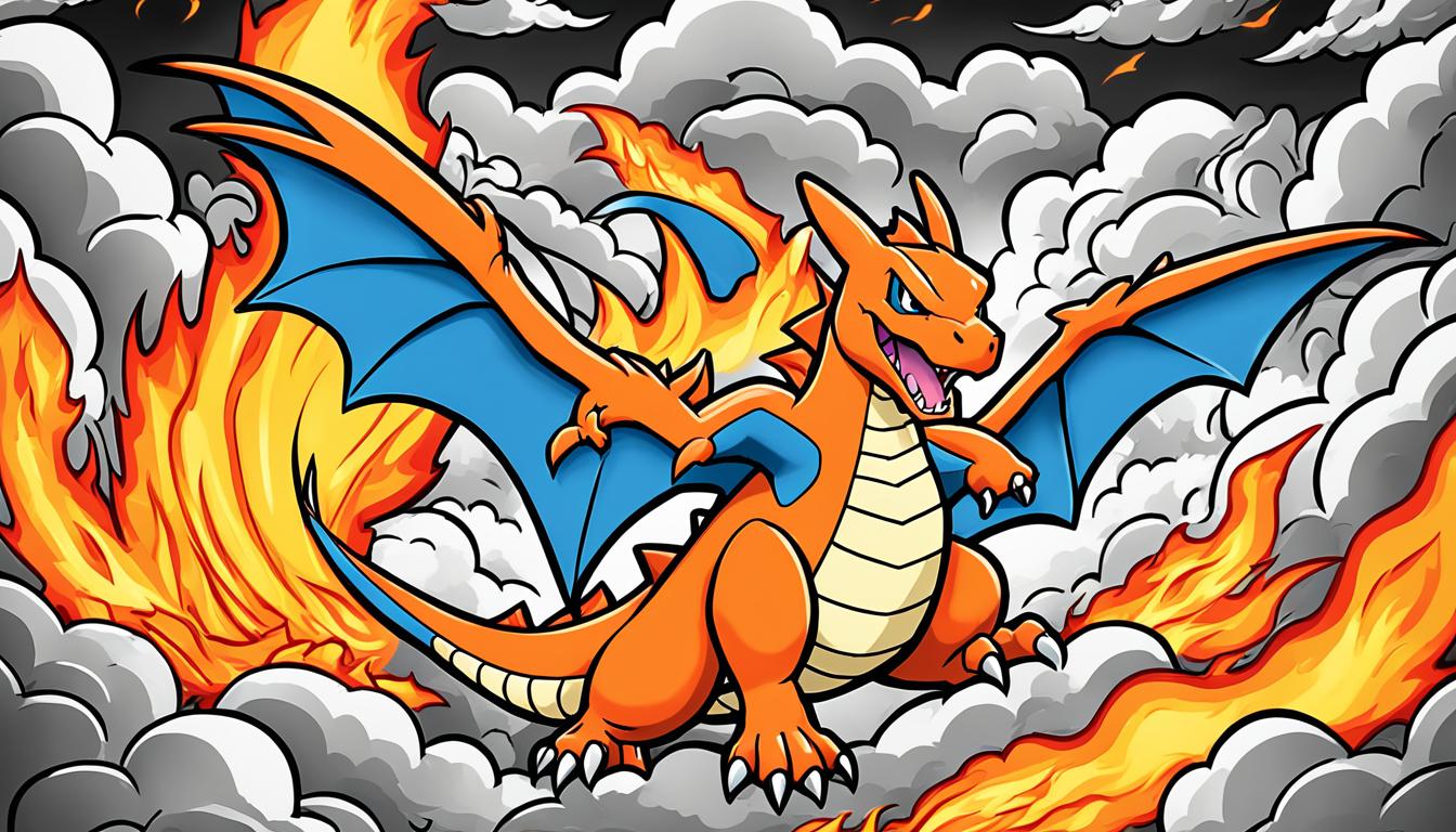 charizard pokemon coloring pages