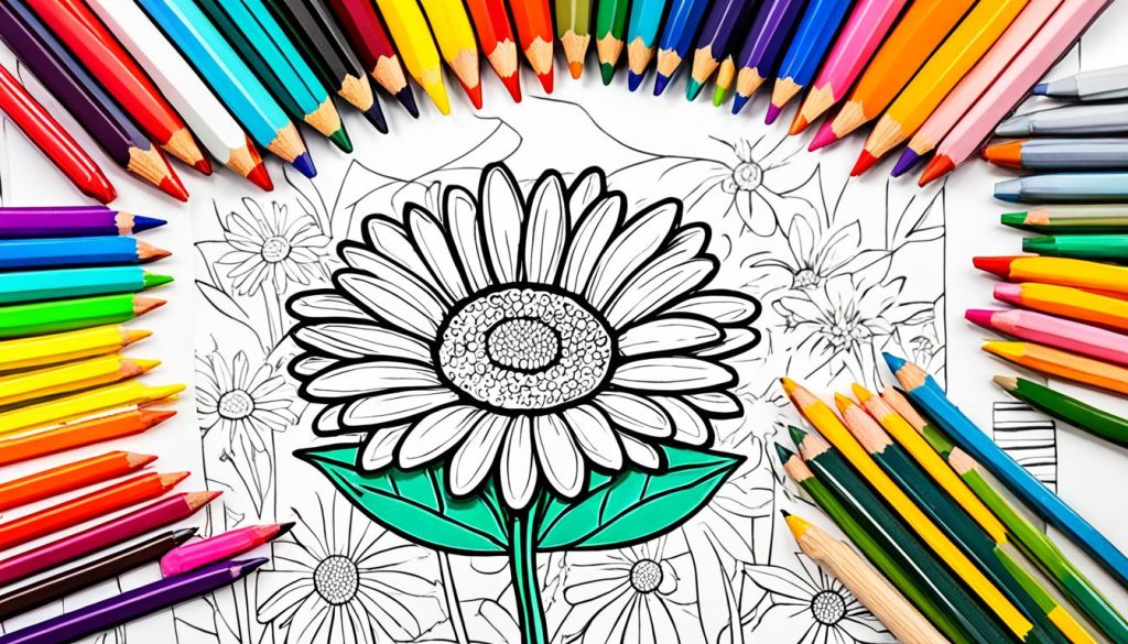 daisy coloring pages keepsake