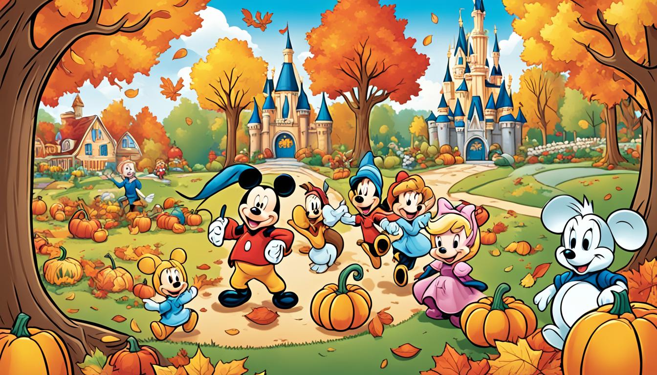 disney fall coloring pages