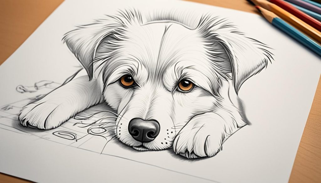 dog art tutorial